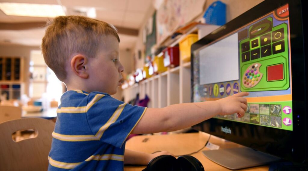 Computer System Children Display Child–display interaction: Lessons learned on touchless avatar-based ...